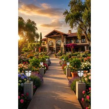 Billur Aydınlatma Şato Serisi Ba 44/203 Alüminyum Döküm Dış Mekan Aplik Bahçe Armatürü