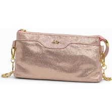 Queen Elizabeth Kadın Abiye Portföy Çanta  Pembe Y12049