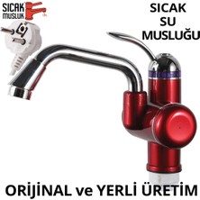 Özbience Elektrikli Ani Su Isıtıcı, Termal Şofben, Lavaboya Monteli, Pratik ve Güvenli