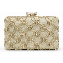 Queen Elizabeth Kadın Abiye Portföy Çanta Atın  63051-18