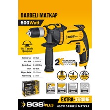 PremiumPort Darbeli Elektrikli Matkap 600W, Güçlü ve Çok Yönlü Kullanım