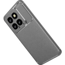 Stylmenplus Newface Xiaomi Mi 14T Kılıf Auto Focus Karbon Kapak - Gri