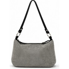 Queen Elizabeth Kadın Abiye Portföy Çanta  Siyah  Y23116