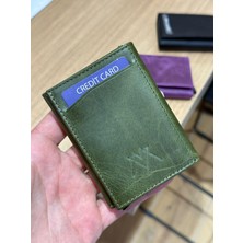 Velse Hakiki Deri Mekanizmalı Cüzdan Kart Bölmeli VS.BLKT.0299