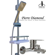 Tesitay Banyo Bataryası ve Geniş Şampuanlıklı Sürgülü Duş Seti