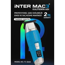 Normadia Profesyonel Kablosuz Ense ve Saç Kesme Makinesi, Şarjlı ve Hafif Design