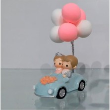 Ofisinn Biblo Uçan Balon Sevgili-Arabalı Biblo