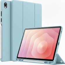 Five-E Samsung Galaxy Tab S11 Kalem Şarjına Uygun Kalemlikli Uyku Modlu Stromix Standlı Kapaklı Kılıf SM-X730