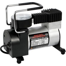 PremiumPort Taşınabilir Metal Gövde Hava Pompası, Oto ve Araçlar Için Profesyonel