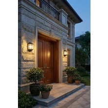 Billur Aydınlatma Ba 25/105 Döküm Gövde Akrilik Armatür - Elektrostatik Boyalı - Akrilik Cam - E27