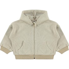 Civil Baby Palmiye Baskılı 6-18 Ay Hırka - Bej 18-24 Ay