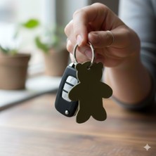 Tozren Deri Ayıcıklı  El İşçilikli  Hakiki Deri Hediyelik Anahtarlık, "Kurtarıcı Hediye"