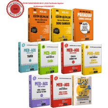 Pegem Akademi Yayıncılık 2026 Meb Ags Yeni Müfredat Eğitim-Tarih-Coğrafya-Sözel-Sayısal Y.konu Anlatım-Soru Bankası-Paragraf