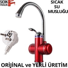 Özbience Elektrikli Ani Su Isıtıcı, Termal Şofben, Lavaboya Monteli, Asg-1