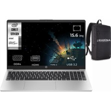 Hp 250 G10 I7-1355U 9G1E6ET-K027 48GB 512GB Iris Xe Graphics W11PRO 15.6" Full Hd Notebook