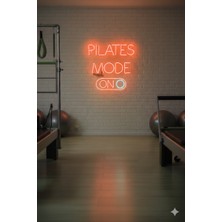 Dekoraven Pilates Mode On Tasarım Pilates Salonu  Dekorasyonu LED Neon Tabela Dekoratif Işık