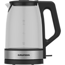 Grundig Pratik ve Şık Cam Su Isıtıcı Kettle, Hızlı ve Güvenilir Kullanım