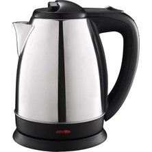 Özbience Şık ve Dayanıklı 1.8 Lt Paslanmaz Çelik Kettle 1800 W Güçle