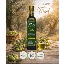 0,5 Lt Uzun Cam Şişe Soğuk Sıkım  Zeytinyağı