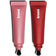 Kremi Lip Balm 2'li Set | Nemlendirici, Besleyici, Onarıcı | Vitamin E, Peptit, Vitamin E