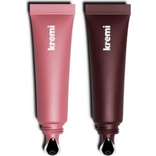 Kremi Lip Balm 2'li Set | Nemlendirici, Besleyici, Onarıcı | Vitamin E, Peptit, Vitamin E