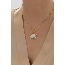 Yavuz Kuyumculuk 14 Ayar Altın Caretta Caretta Kolye