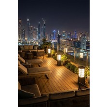 Billur Aydınlatma Ba 186/757 Metal Gövde Pleksi Camlı Dekoratif Aplik 14X30 cm