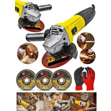 PremiumPort Pro Metal Şanzuman Bakır Sargılı 115 mm Taşlama ve Kesme Makinesi