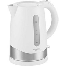 Vestel V-Brunch Serisi 2001 2200W 1.7l Beyaz Su Isıtıcı, Şık ve Kullanışlı