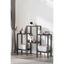 Mutfak Köşesi Shelf Piramit 6 Lı Plastik Raf Ünitesi Beyaz, Çiçeklik, Banyo, Mutfak Rafı, Ayakkabılık, Kitaplık