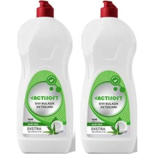 Actisoft Aloevera Bulaşık Deterjanı 750 ml (2 Adet)