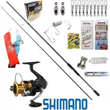 Oslo FX4000 Remixon Double Black 270CM 20-40GR Kıyı Spin Olta Takımı Seti