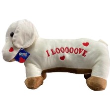 Halley Oyuncak 62203 Peluş 45 cm Aşık Köpek Yastık -Hly