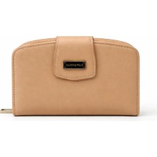 Louisiana Polo Silver Polo Kadın Cüzdan Nut 874