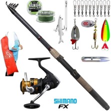 Oslo FX4000 Remixon Sapphire 270CM 10-40GR Turna Tele Spin Olta Takımı Seti