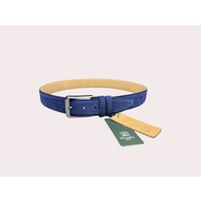 İstanbul Belt Erkek Hakiki Süet Deri Kemer – 4 CM – Gümüş Ton Tokalı, Dayanıklı, Şık & Gerçek Deriden Kemer