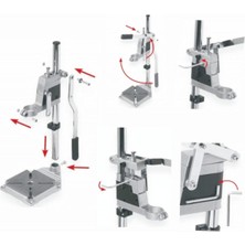 PremiumPort Çalışma ve Saklama Için Dayanıklı Matkap Sehpası, Güçlü ve Şık Tasarım