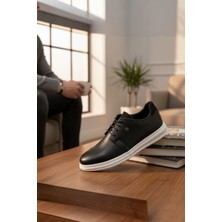 Enoch Erkek Smart Sneaker - Minimalist Tasarım Yumuşak Dokulu Beyaz Esnek Tabanlı Şehir Ayakkabısı