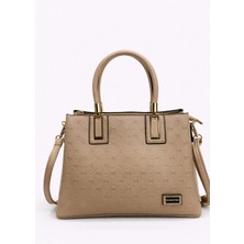 Louisiana Polo Silver Polo Kadın Çanta Kareli Nut  1000