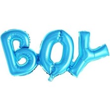 İstoç Parti Cinsiyet Belirleme Boy Mavi Renk Folyo Balon