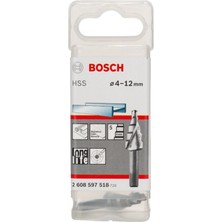 Bosch Hss 5 Kademeli Matkap Ucu 4-12MM, Çok Amaçlı ve Dayanıklı Takım