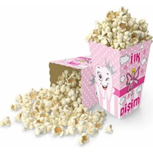 İstoç Parti Ilk Dişim Çıktı Pembe 8'li Mısır Kutusu