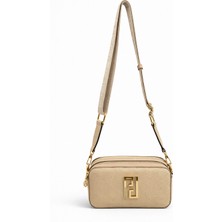 Louisiana Polo Silver Polo Çapraz Askılı Kadın Çanta Nut 1078