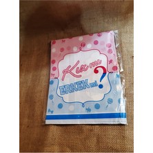 İstoç Parti Cinsiyet Partisi Kız Mı? Erkek Mi? Masa Örtüsü 120X180