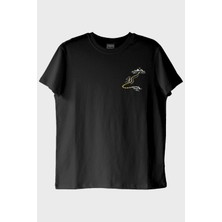 Nuugg Rota Dışı Siyah Tişört