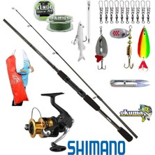 Oslo Okuma Wave Power 274cm Shimano Fx4000 Turna Spin Olta Takımı Seti