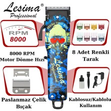 Normadia Profesyonel Saç ve Sakal Kesme Makinesi 0.5 mm Kesim Ayarı