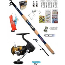 Oslo Fx 4000 Piranha Ultimate 270CM 50-100GR Kıyı Spin Olta Takımı Seti