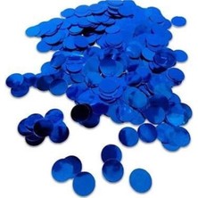 İstoç Parti 1 Paket Mavi Metalize Balon Içi Konfeti Pulu (10GR)