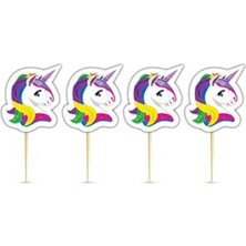 İstoç Parti 10'lu Unicorn Boynuzlu Kürdan